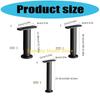 F26C Not Slip Furniture Rise Column with Height Adjustment Feature Strong Steel Construction Easy to Use for Heavy Loads