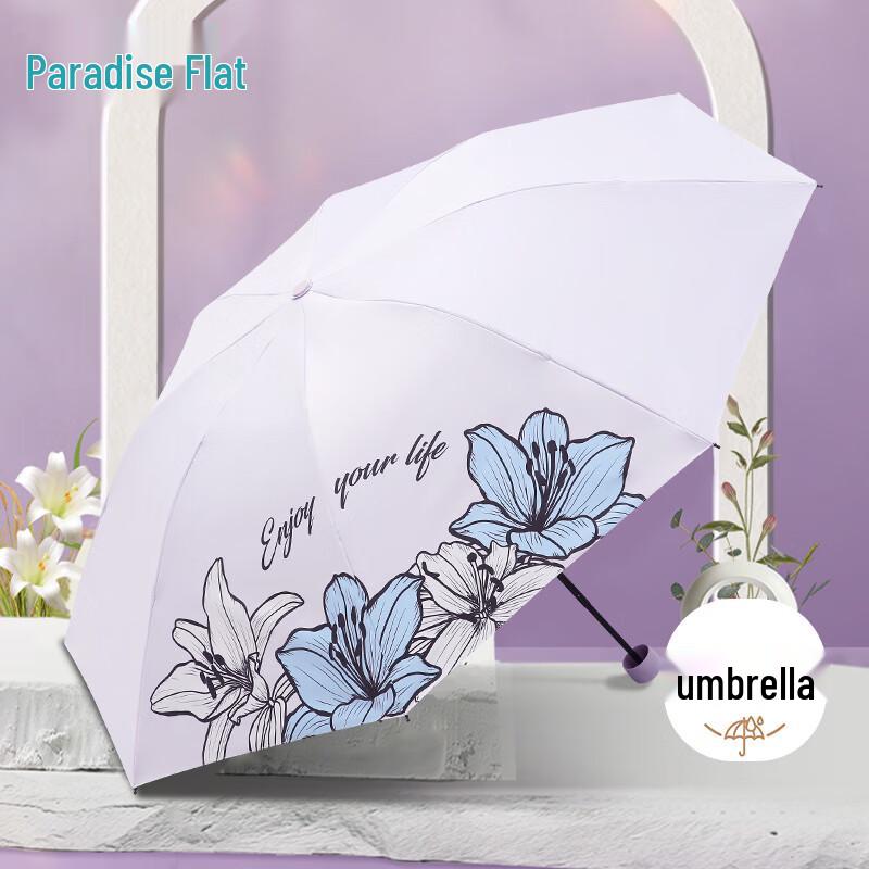 Heaven UV Protection Three-Fold Travel Umbrella