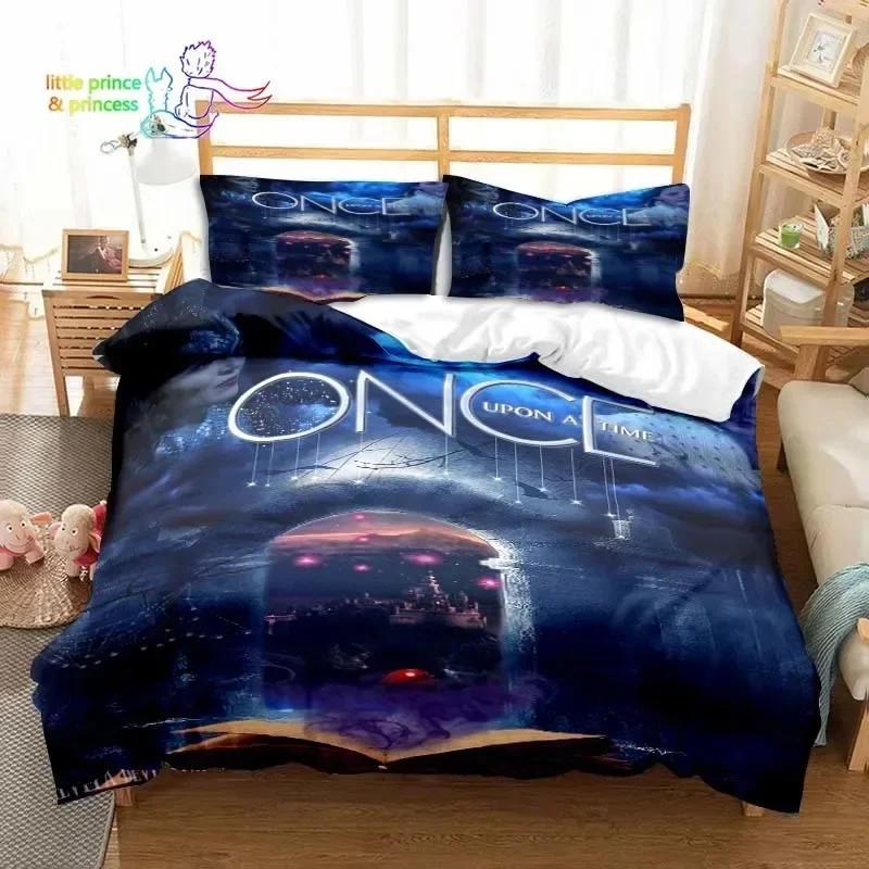 Fantasy Adventure Once Upon A Time Bedding Set Single Twin Full Queen King Size Bed Set Adult Kid Bedroom Bedding Gift