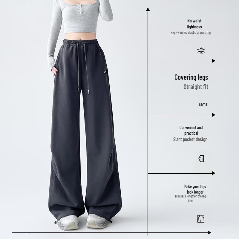 Damen Jogginghosen mit Kordelzug im amerikanischen Stil