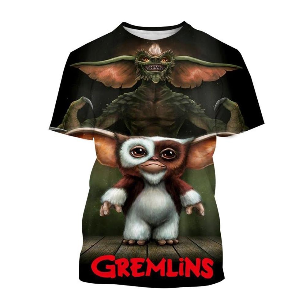 

Мужские и женские футболки с 3D-принтом «Маленькое привидение», футболки с принтом кукольных монстров, рождественские фильмы ужасов, новая мода, доступная цена 6XL серебряный