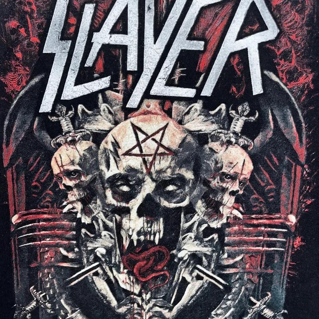 NEW NEW! Slayer 2018 World Tour Shirt All Size S-4XL Fan Gift XXXXL