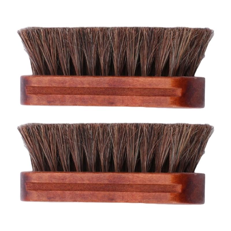 Ergonomic Cleaning Brush With Wooden Grip Heavy Duty Bristles Scrubber Practical Kitchen Tool Stubborn Stain