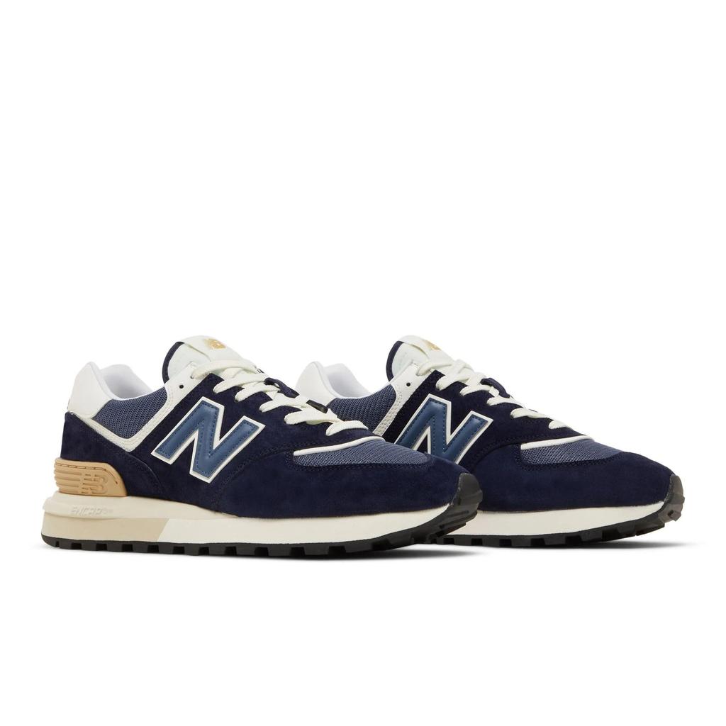 New Balance 574 Legacy 'Navy Angora' (Unisex) Navy / Angora Running Shoes U574LGBB