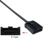 Automotive Cable for Car Sound Video Entertainment Display HDTV Male/Female to Type E Converter for Vehicle Automobile