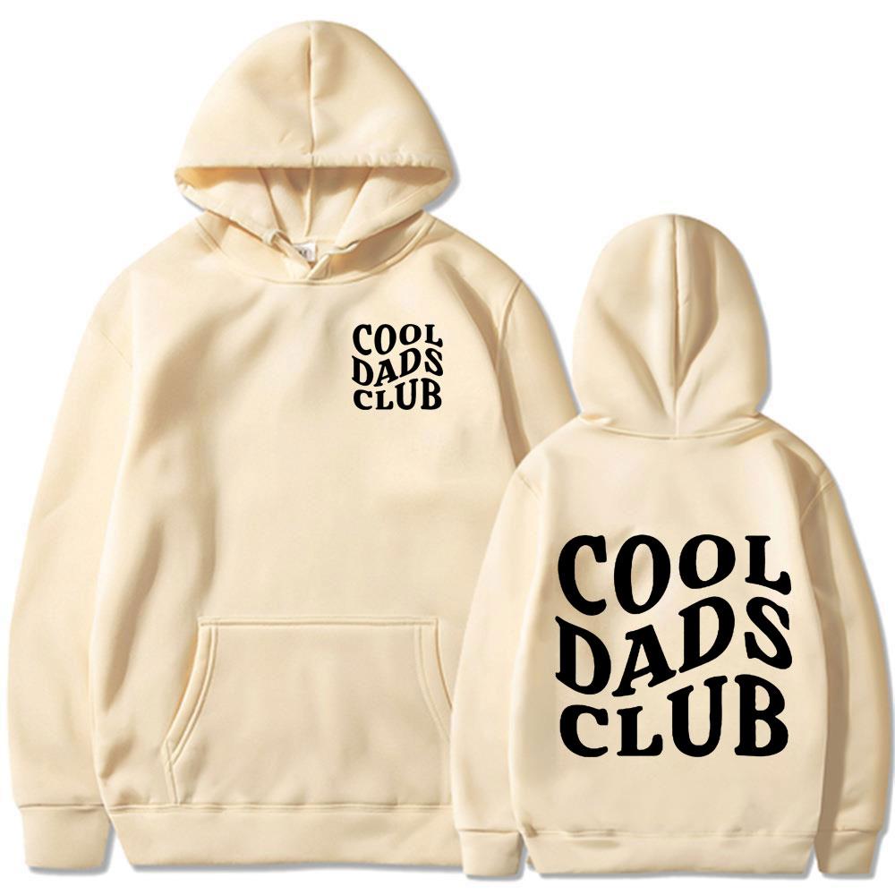 Cool Dads Club Funny Husband Hoodies Gift for Father's Day Gift Daddy Sweatshirts Dad To Be Dad Cotton Man Fashion Pullovers