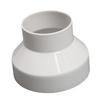Air Duct Adapter 100mm to 75mm Accessory Pipe Fitting Havc Connector for Hotel System Simple