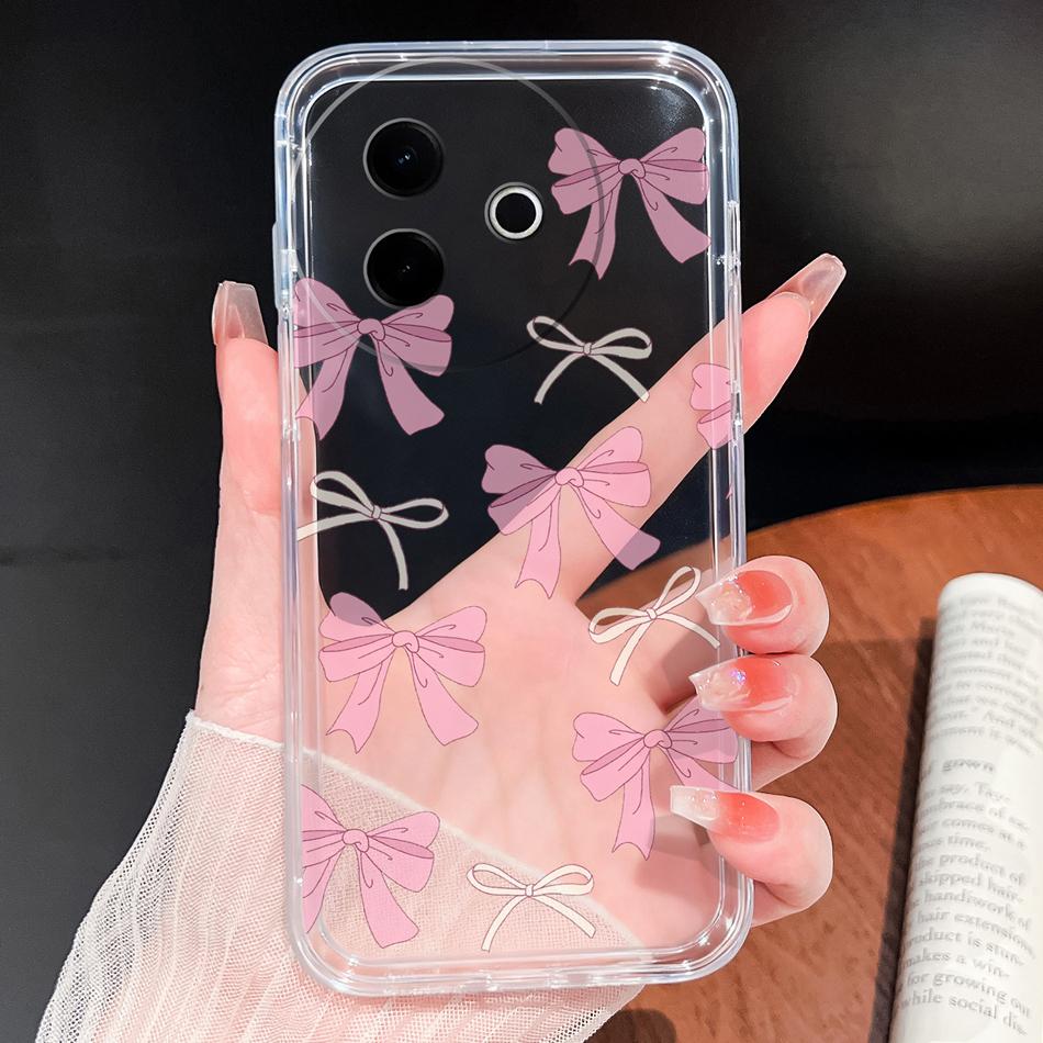 Case For Vivo Y39 Y38 5G Ocean Fish Transparent Phone Back Cover For VivoY 39 Y 38 Soft Slim TPU Silicone Lightweight Protectors