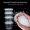 Disposable Round Plastic Food Containers with Lids