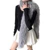 Furry Furs Collar Scarf for Winter Decorative Neck Gaiter Long Furs Shawl Adult Teens Warm Neckwear Formal Dress Collar
