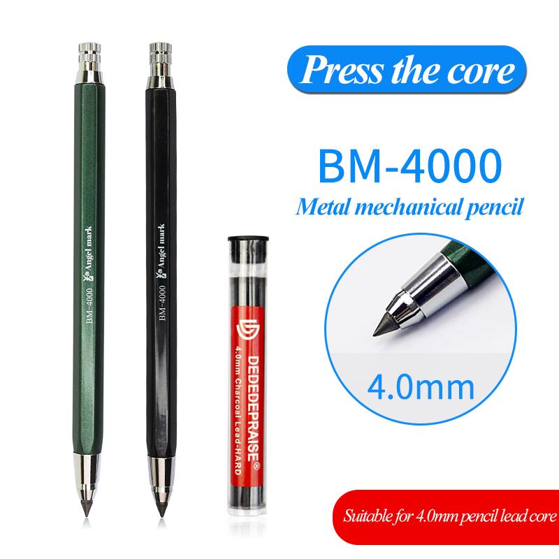 4mm Zeichenmechanikstift Automatischer Kohlebleistift Für Schüler Kinder Geschenk Schreibwaren TR-4000 Kunststift