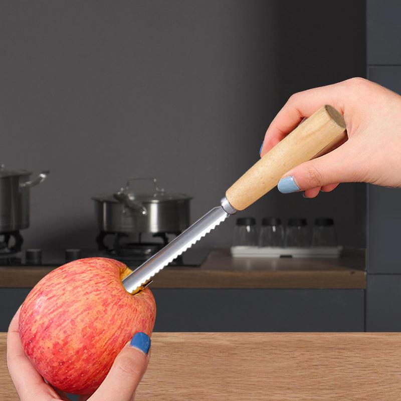 Multi-Function Corer Remover Steel Fruit Corer Kitchen Peelers And Corer Fruit Core Extractor For Peach Apples Potato Carrot
