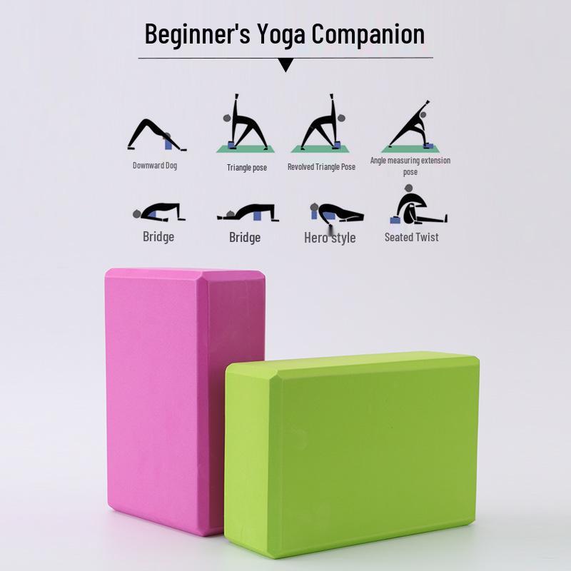 EVA High-Density Yoga Block for Children's Fitness & Dance – 120g Single Color