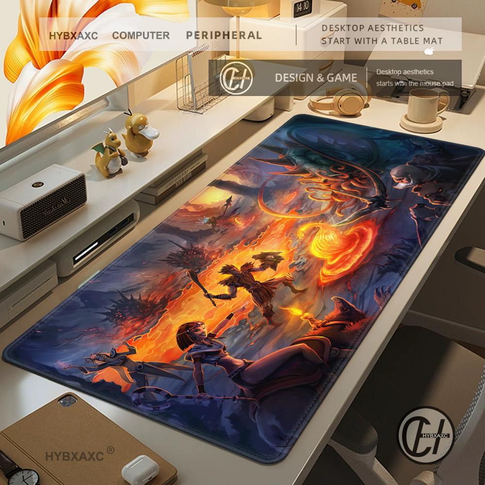 MMORPG Tibia Large Gaming Mouse Pad Computer Mousepad PC Gamer Mouse Mat Laptop Mausepad XXL Mouse Carpet Keyboard Mat Desk Pad