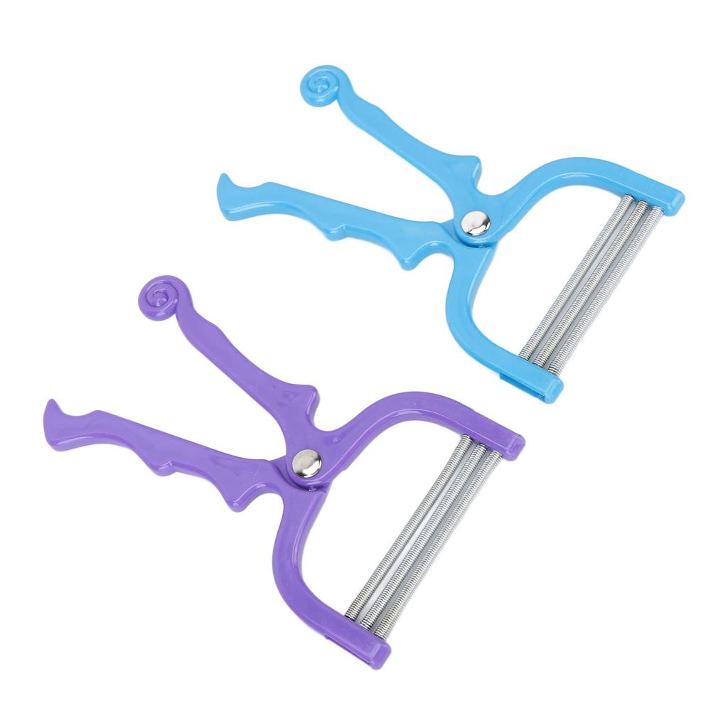 2pcs Facial Hair Remover Effective Face Epilator Spring Device Beauty Tool Portable Face Lips Hair Removal