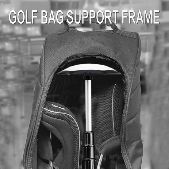 Golf Bag Support Pole Stretchable Travel Golf Bag Support Rod Still Arm Golf Club Protector Golf Club Bag Accessories