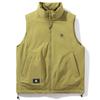 Men 50% White Duck Down Vest, Wind‑Resistant Stand Collar Sleeveless Gilet Drawstring Hem Outdoor Winter Waistcoat