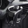2 in 1 Car Cup Holder Phone Holder for Air Vent Multifunctional Beverage Stand Adjustable Organizer for Road Trips and Commuting