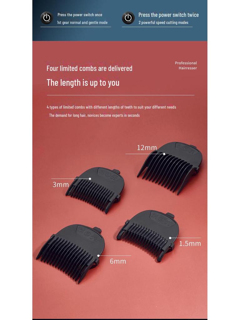 Universelle Wasserdichte Elektrische Haarschneidemaschine - Heißer Verkauf