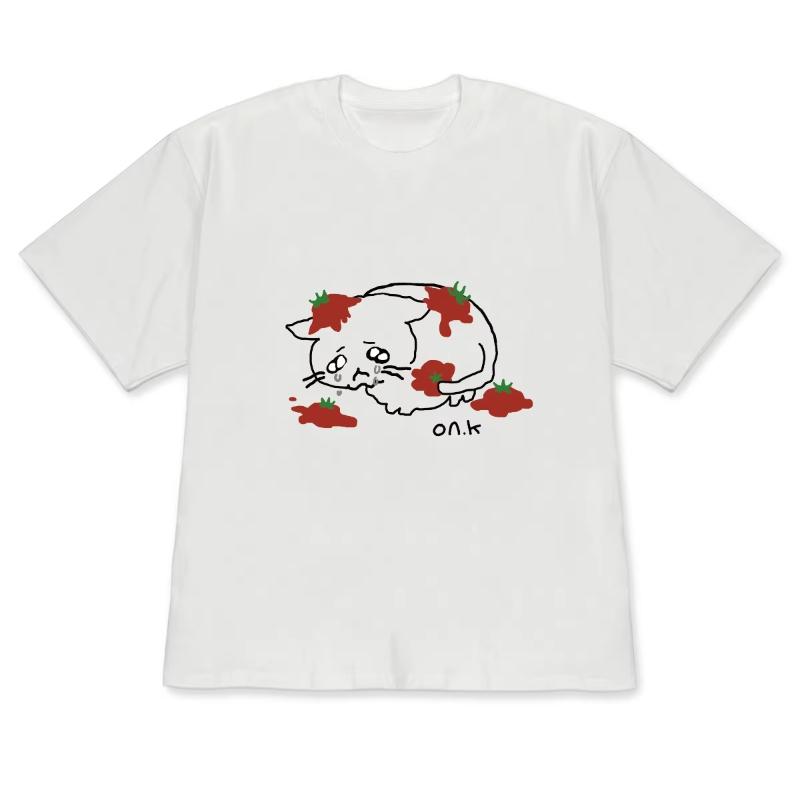 Kawaii Hamster TShirt For Unisex Unisex Youre The Best Text Korean Fashion Black Short Sleeve Crew Neck Tee With Lucky Clover Art