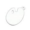 Novelty Fun Art Paint Palette Necklace and Hook Earrings Set for Friends Party