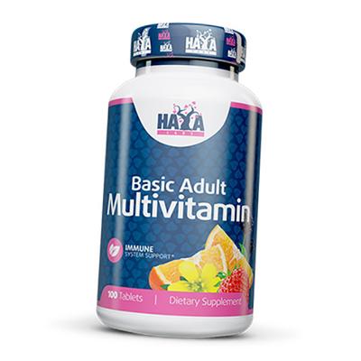 Multivitaminici per adulti, Basic Adult Multivitamin, Haya 100 compresse (36405008)