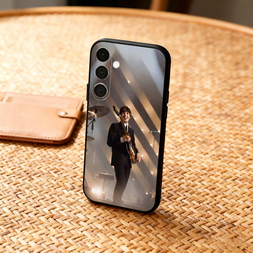 Singer P-Pau-M-McCartney Phone Case For Samsung A73,A21s,A22,A31,A32,A52,A53,A71,A80,Soft Black Shell