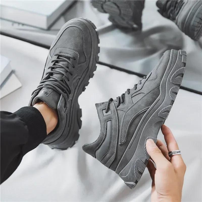 Fashion Men's Casual Fashion Running Shoes Soft Soled Mens Brand Design Sneakers Autumn New Men Wear-resistant Tenis Zapatillas Hombre