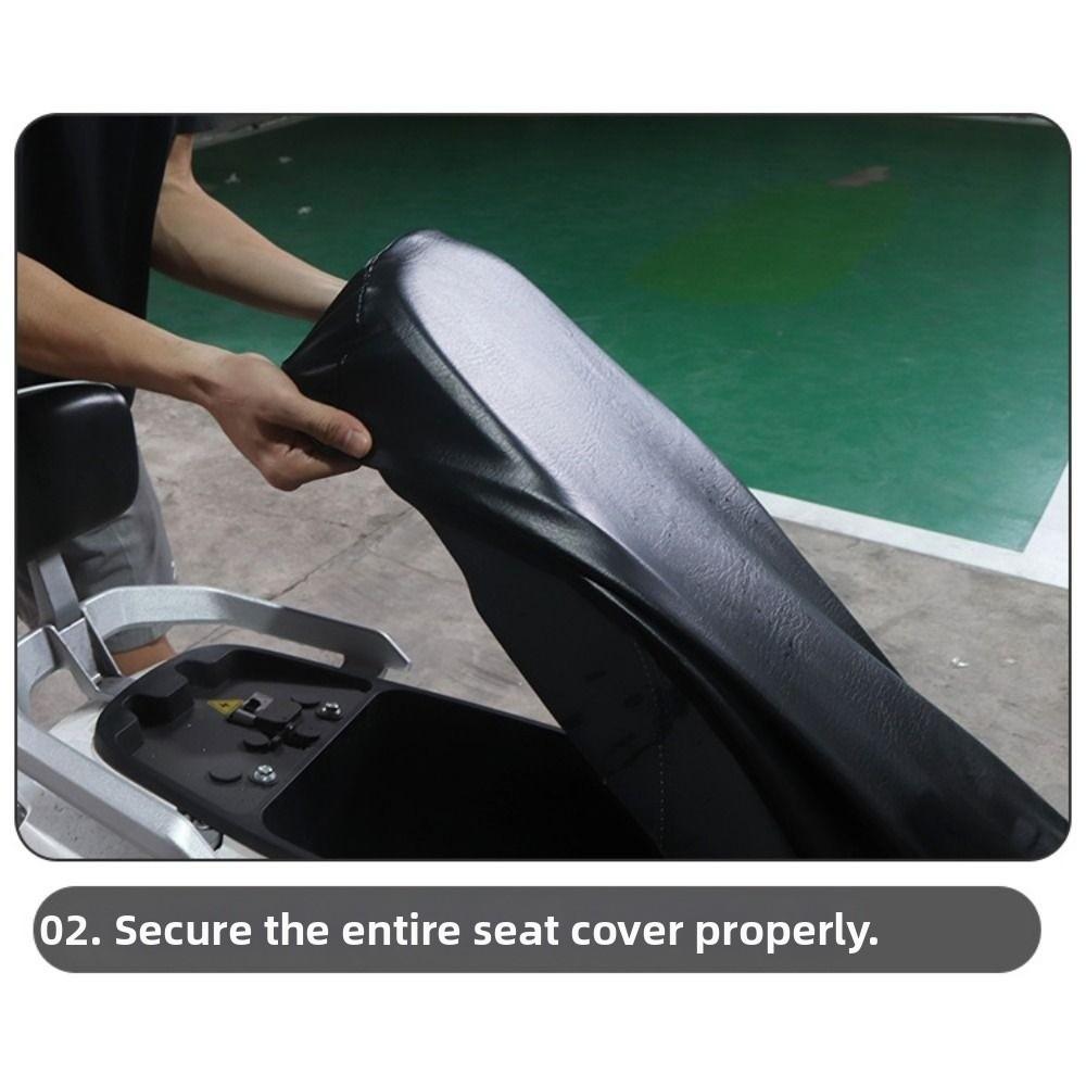 Breathable Motorcycle Seat Cushion Cover Elastic Sunscreen Seat Cover  Outdoor Protection