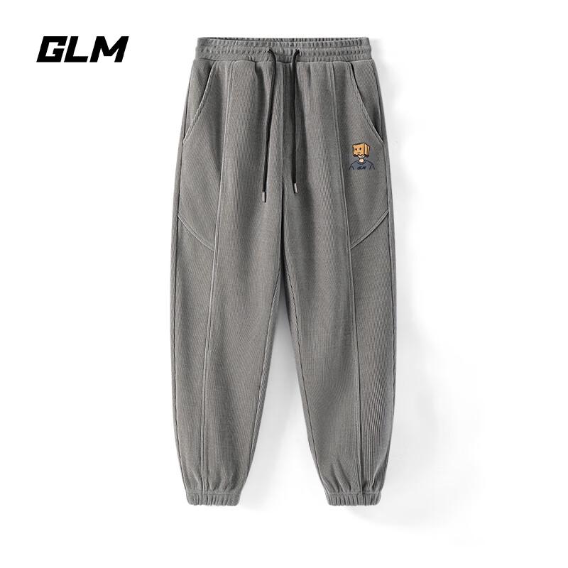 GLM Herren Chenille Locker Geschnittene Jogginghose