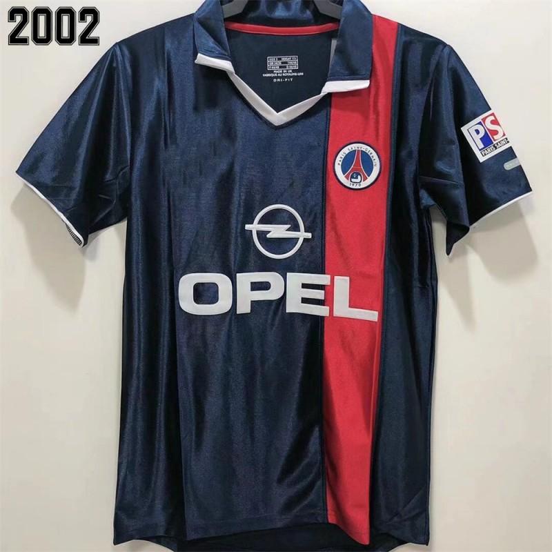 

Ретро Футболка Paris Saint-Germain Футбольна Футболка Тайська Версія Товар А Домашня Виїзна З коротким рукавом Чоловіча S