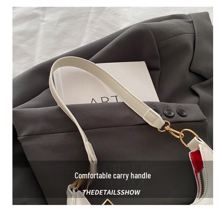 Women's Spring 2025 Crescent Underarm Bag: Stylish, Simple, and Unique Shoulder Bag for Commuting