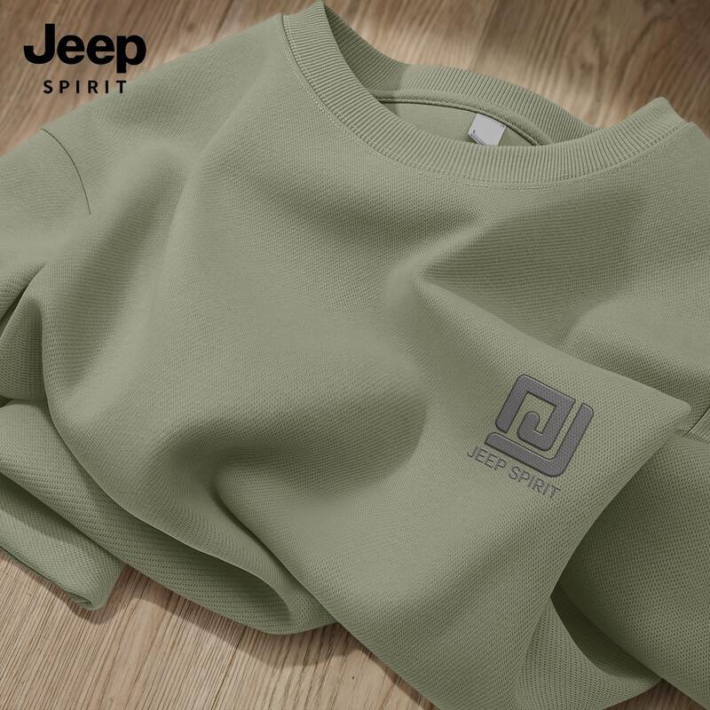 JEEP SPIRIT Men's 2025 Crewneck Logo Sweatshirt