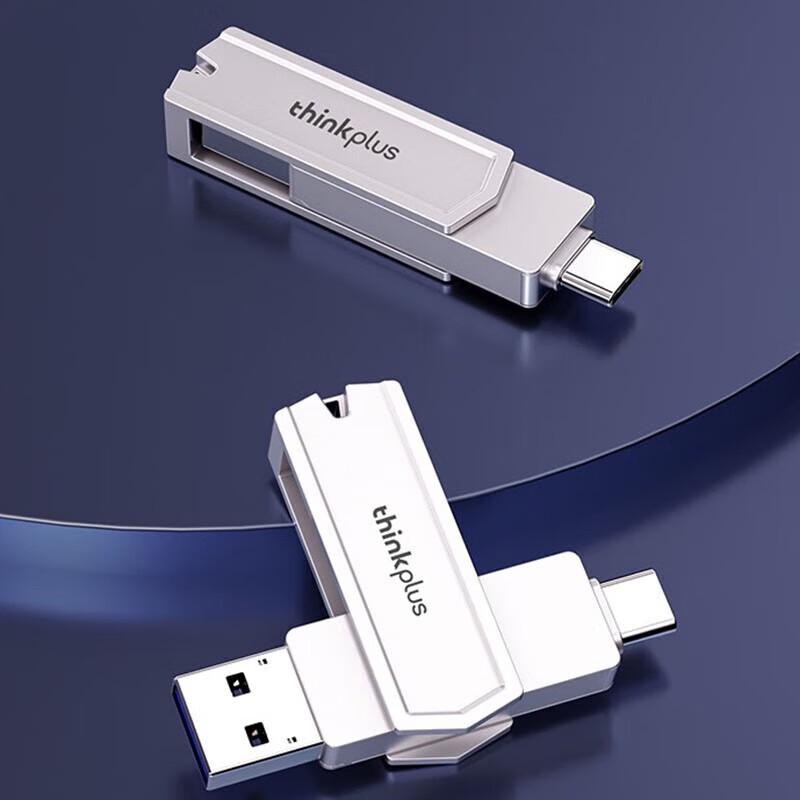 

Lenovo Metal Dual-Port USB 3.0 & Type-C Flash Drive 64GB