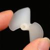 2 Pairs D22Mm/26Mm Cw/Ccw Electric Nylon Prop Screw Diy White Two Leaf Propellers For Rc Boats Models 2Mm Shaft