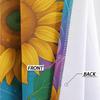 Individuelle Sonnenblumen Verdunkelungsvorhänge - Hochpräziser Digitaldruck, Verdicktes Polyester, Sonnenschutz