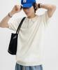 LEMAIN SECOND Linen-Like Oversized Washable Collared Neck Short Sleeve Knit [Ivory]