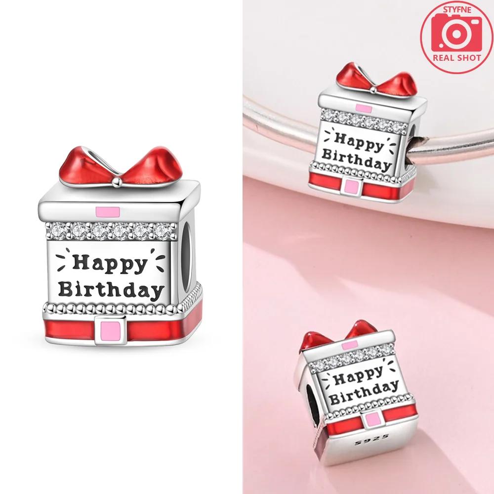 Charms Copper Original Red Cherry Girl Polka Dot Matryoshka Bow Beads Fit Bracelet Jewelry Women Making Diy Gift Accessory