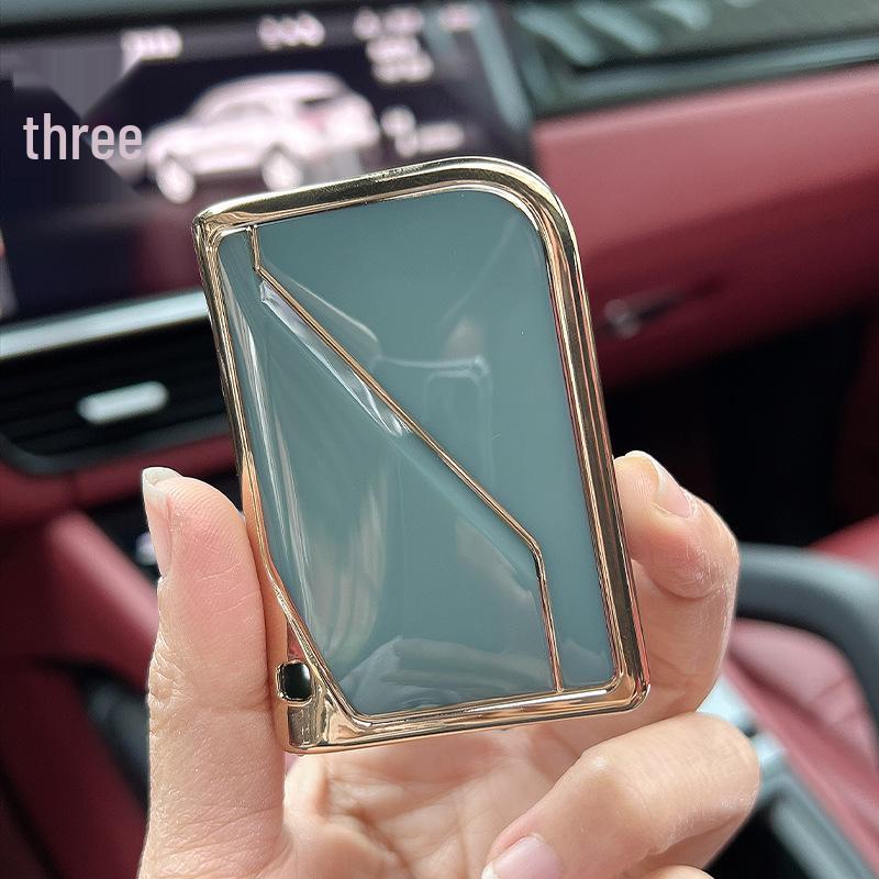 Lynk & Co Key Case: 2022 Limited Edition - Fits 06, 03, 01, 02 Hatchback Models, Stylish Buckle Design for Women.