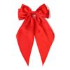 Large Double Layer Hair Bowknot Clip For Adults Teens Silky Ribbon Fabric Barrettes Metal Hairpin For Daily Styling