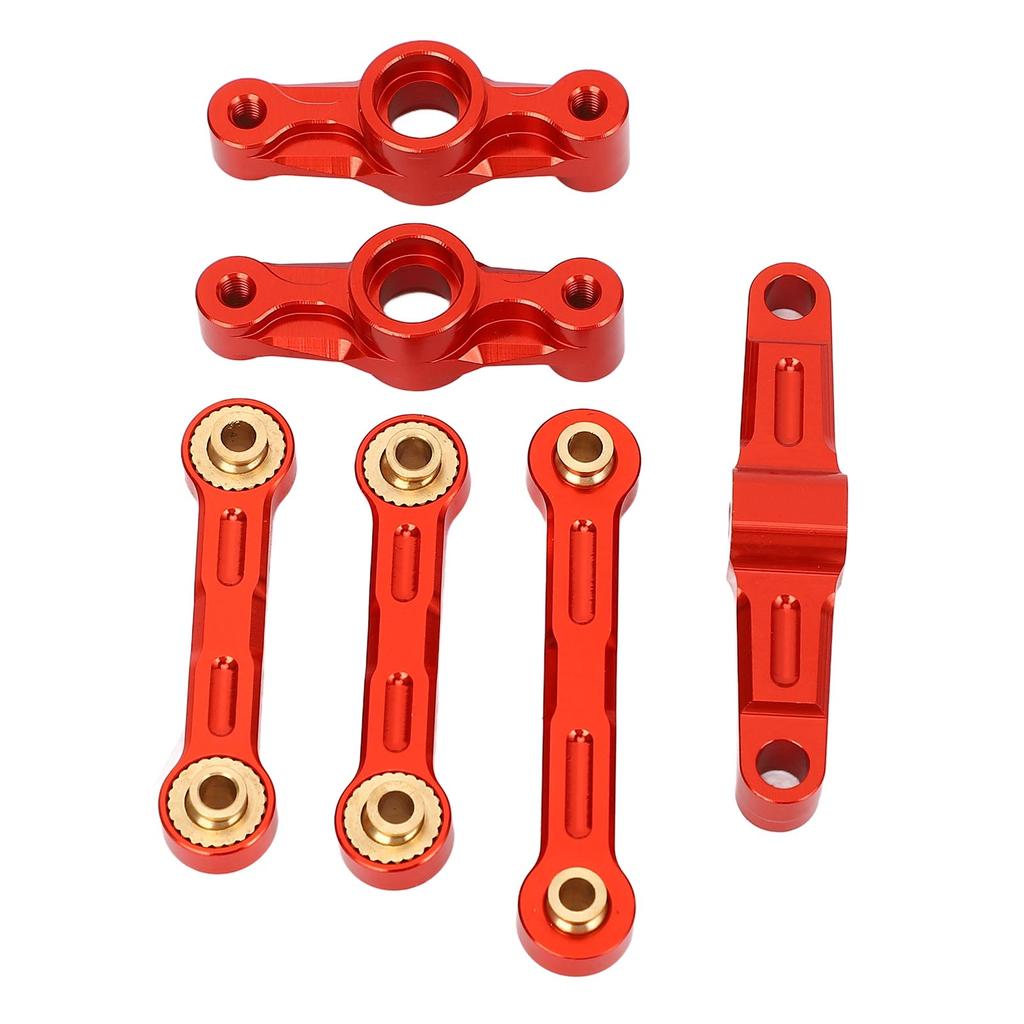 RC Car Steering Tie Rod Alloy Enhanced Performance Steering Assembly Upgrade Parts for  02 RC Car