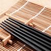1 Pair Japanese Chopsticks Unbending Anti-slip Handles Alloy Japanese Sushi Chopsticks for Home