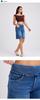 Cross-Border Cat Ear Denim High Waist Slimming Shorts with Multi-Pockets - Women's Casual Fitness Style