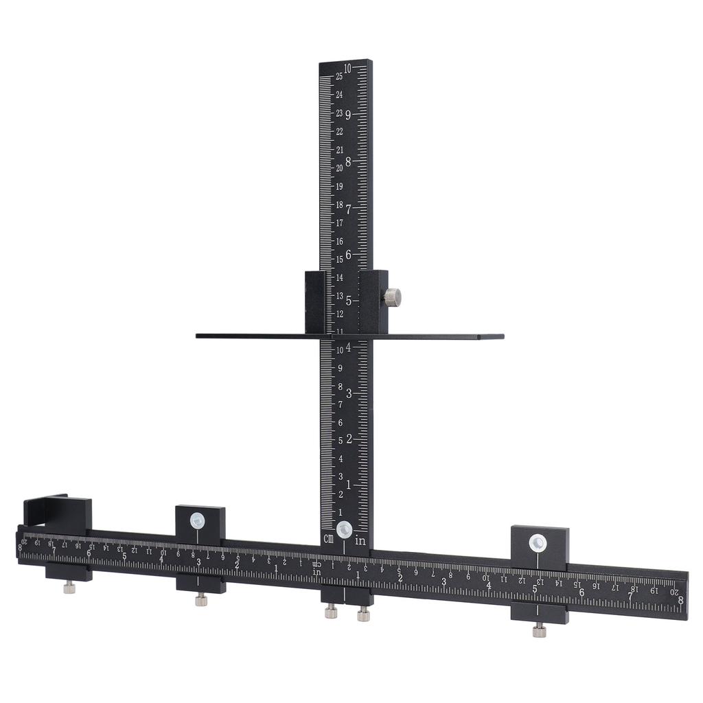 Szablon do wiercenia otworów na uchwyty meblowe ze stopu aluminium, narzędzie do szablonu drzwiowego, do obróbki drewna, wiercenia otworów, kołkowania