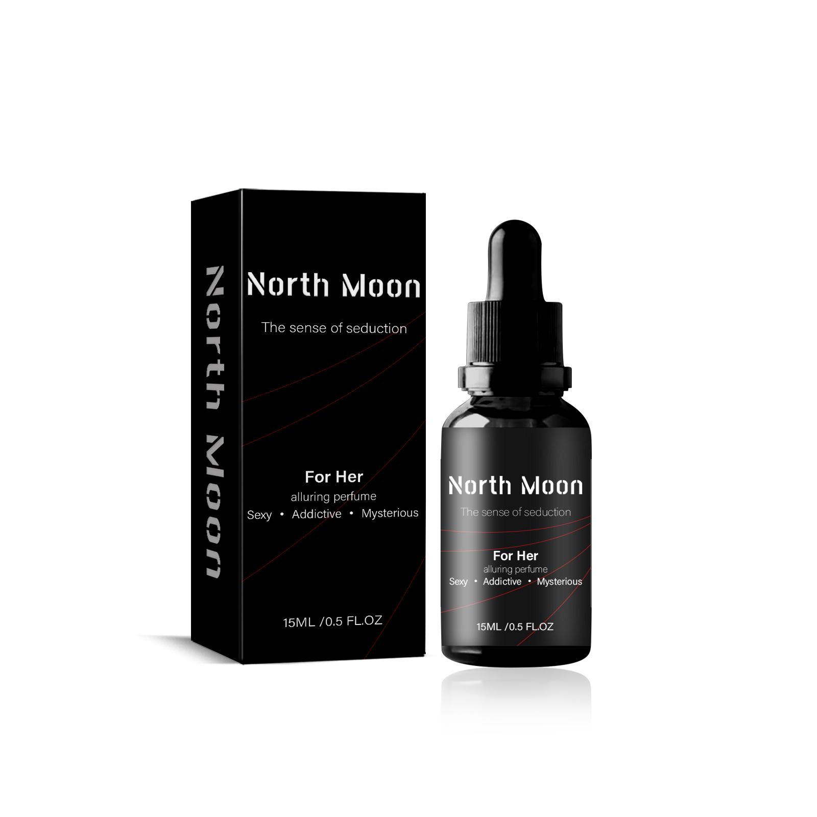 North Moon Natural Fresh Long Lasting Fragrance Charming For Men And Women Romantic Date Night Perfume 15ml