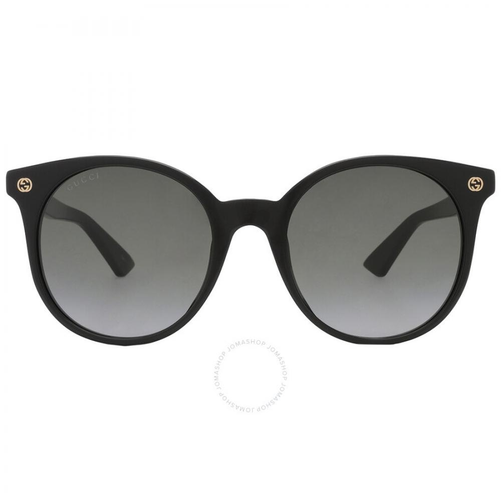 

Gucci Сірі градієнтні круглі жіночі сонцезахисні окуляри Gg0091s 001 52