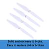 8pcs RC Propeller Accessory Replacement Part Fit for WLtoys XK X1 Quadcopter RC DroneWhite