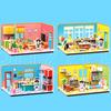 Handmade Handmade Puzzle DIY Room Paper Paper Puzzle Toys Cartoon 3D Puzzle  Kindergarten Gift