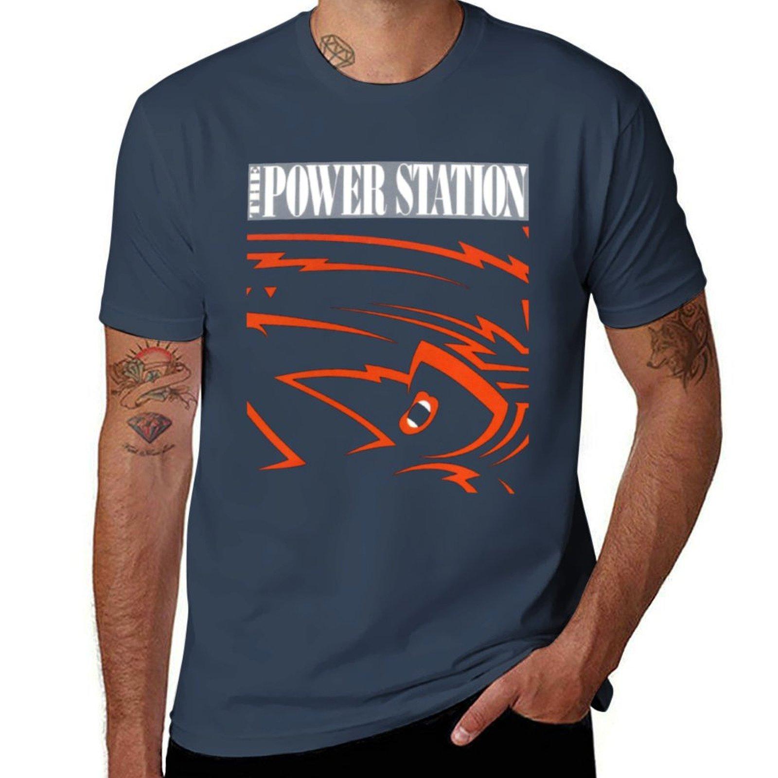 Duran Duran The Power Station Tshirt Mechanic Work Tee Shirt S