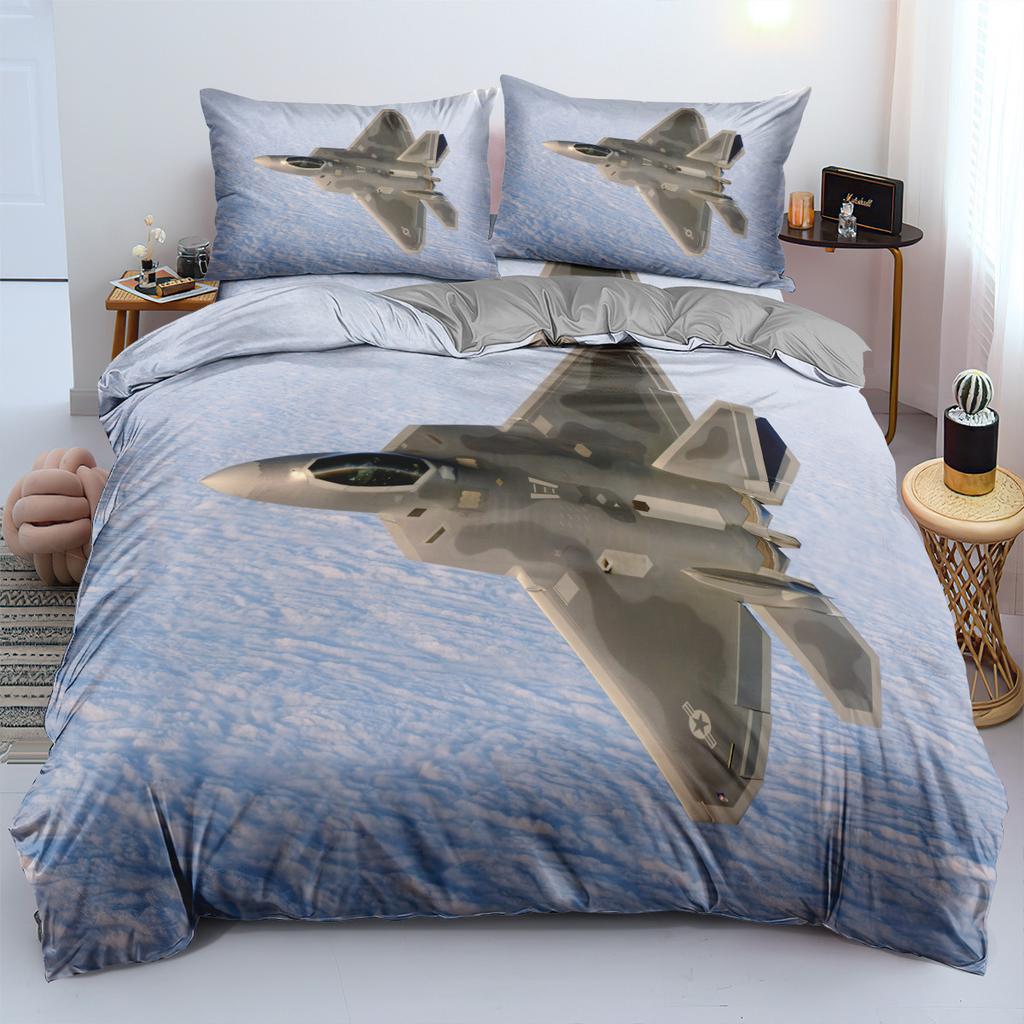 Fighter Bedding Three-Piece 90-120G Sanded Cloth 3D Digital Printing, Available